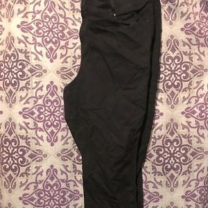 Torrid black denim crop jegging plus size 24